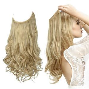 Halo hair extensions Natural Blonde Heat Friendly